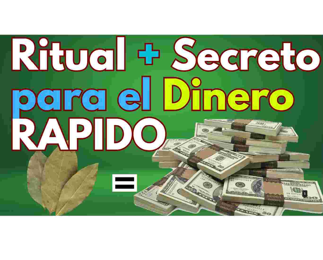 Ritual Efectivo Para Tener Mucho Dinero Rapidamente