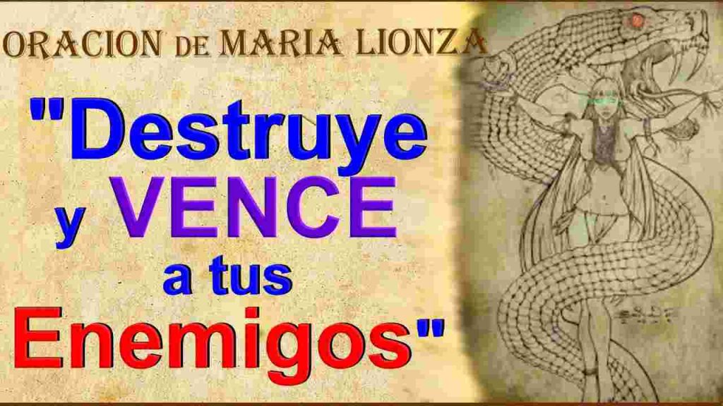 Oracion a Maria Lionza para Destruir Enemigos