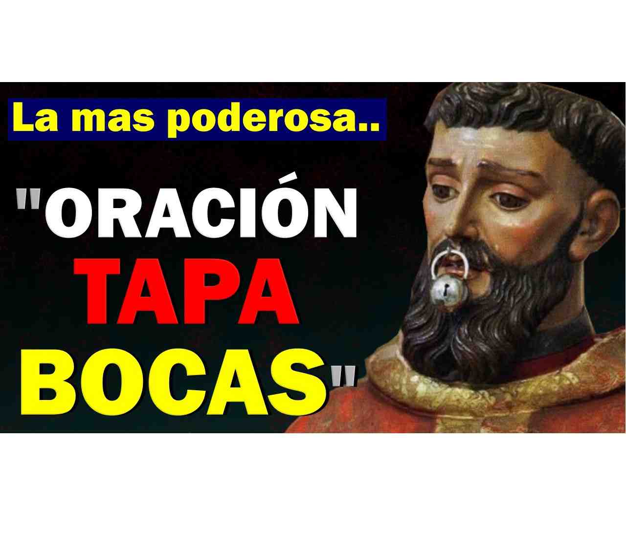 Oracion Tapabocas Con San Ramón para Callar Chismosos y Mentirosos