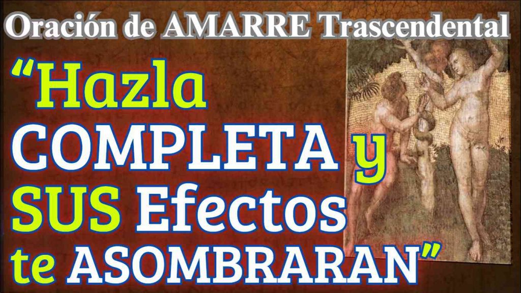 Oracion del Amarre Ancestral para Tener el amor de un hombre