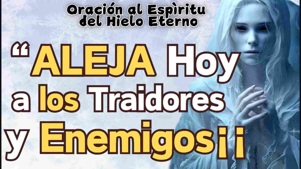 Oración del espíritu gélido para alejar a los enemigos para siempre