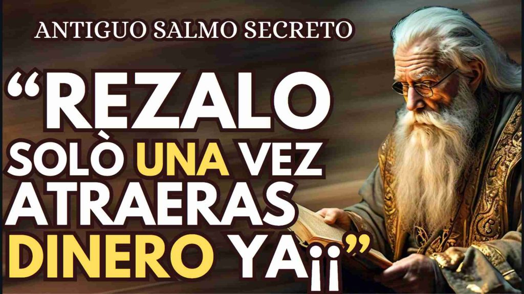 Milagroso Salmo secreto del Dinero y la riqueza