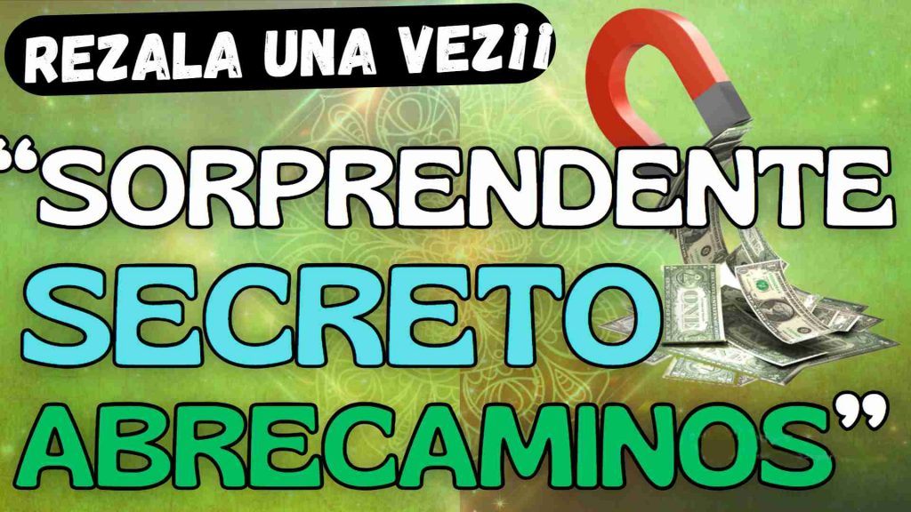 Oración del Santo Imán Atrae Dinero Abre caminos