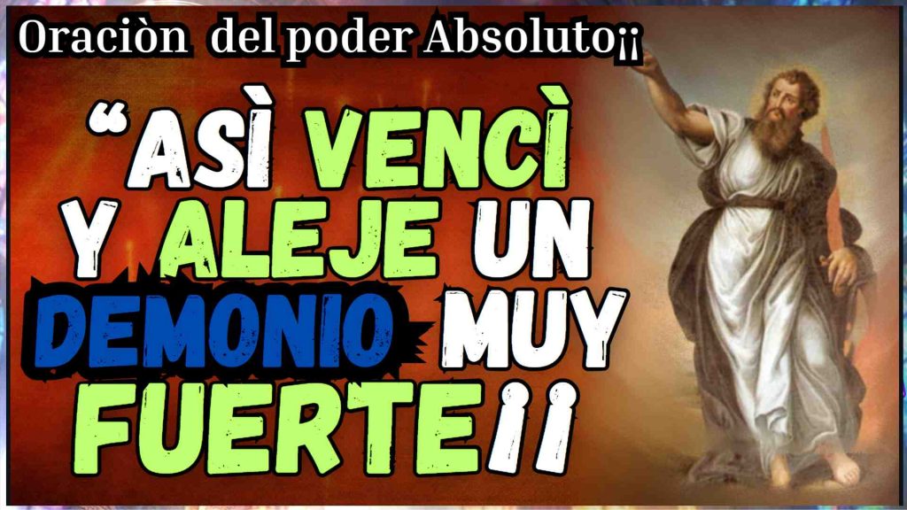 Oracio de San Elias para Vencer Demonios y Brujos