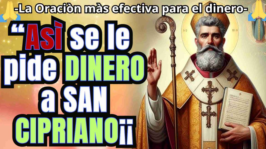 Oracion de la Fortuna a San Cirpriano y a las tres almas