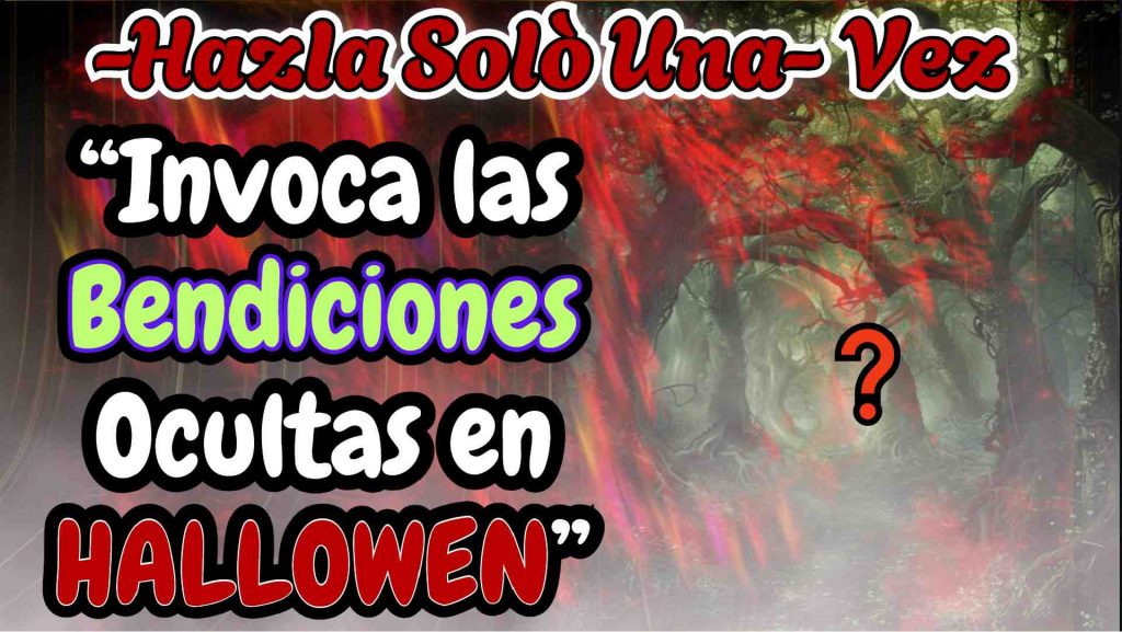Invocar espíritus de Halloween cumple deseos