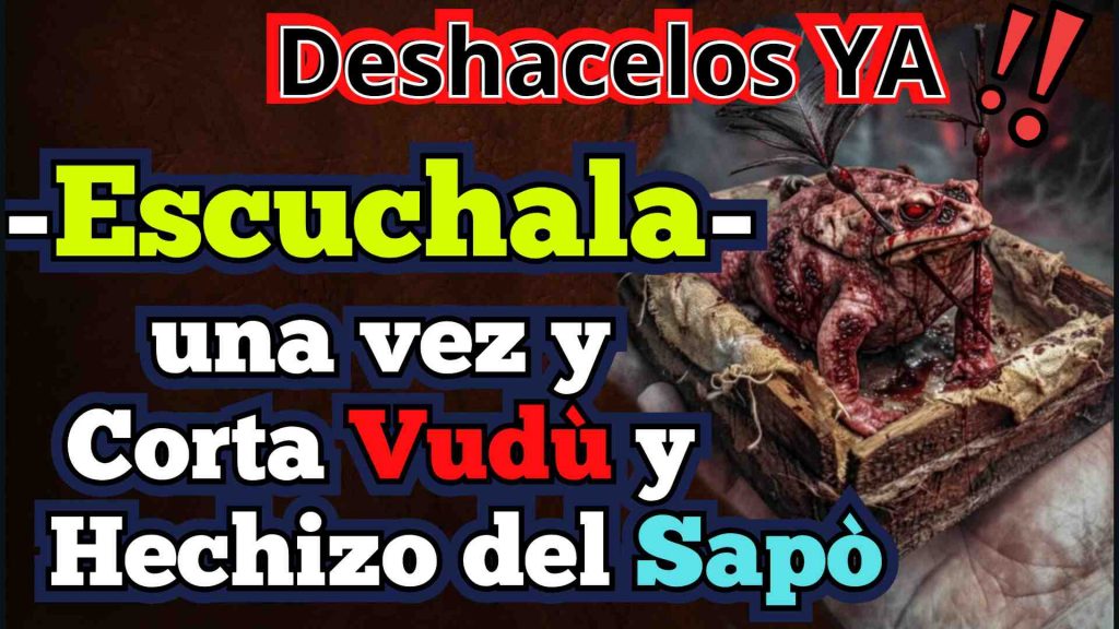 Como quitar el Hechizo del Sapo y el Vudù