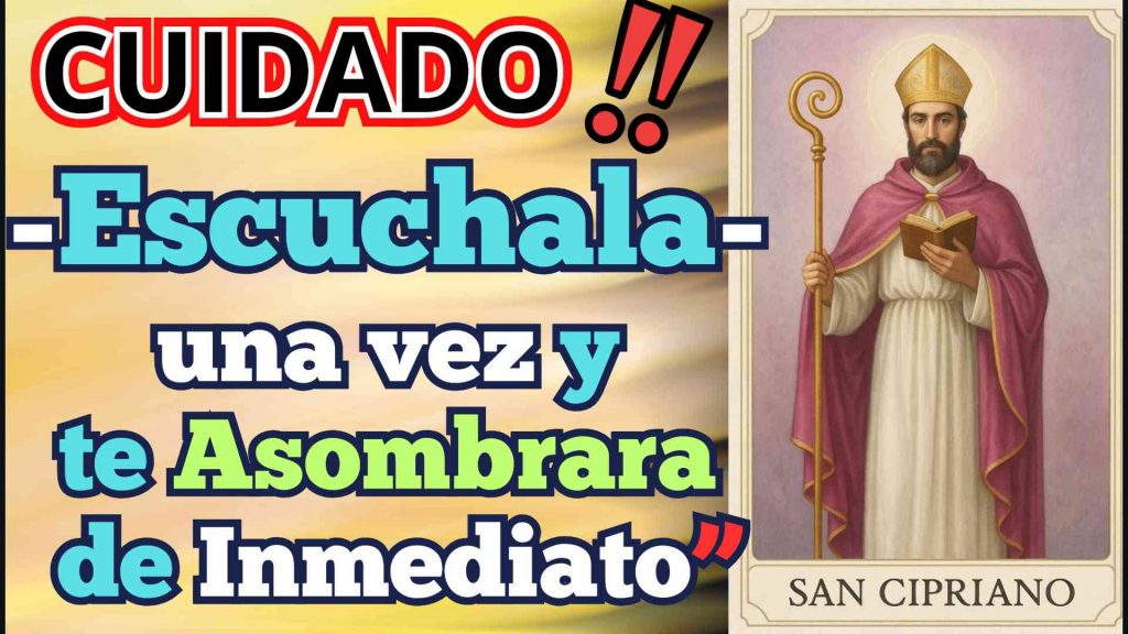 La MAs Milagrosa Oracion a San Cipriano del Milagro Rapido