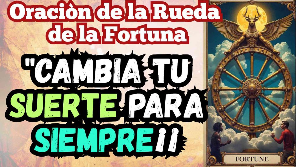 La Rueda de la Fortuna te dara dinero y buena suerte de inmediato