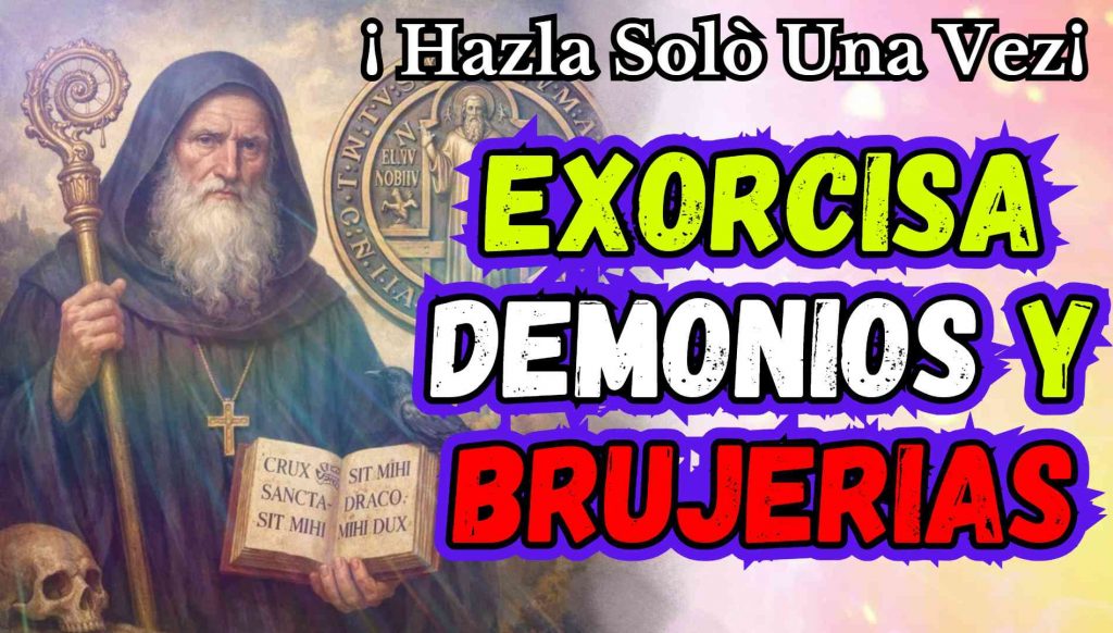 San Benito Exorcisa y corta Brujerias con esta oracion